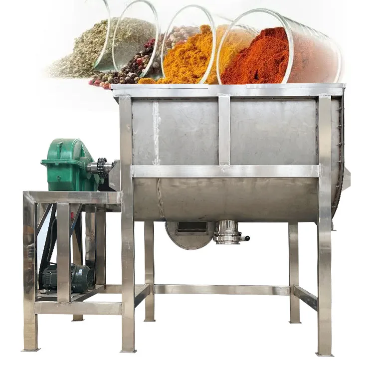 Household Horizontal Feed Mixer And Grinder Self Feeding Mixer Poultry Feed Mixing Machine