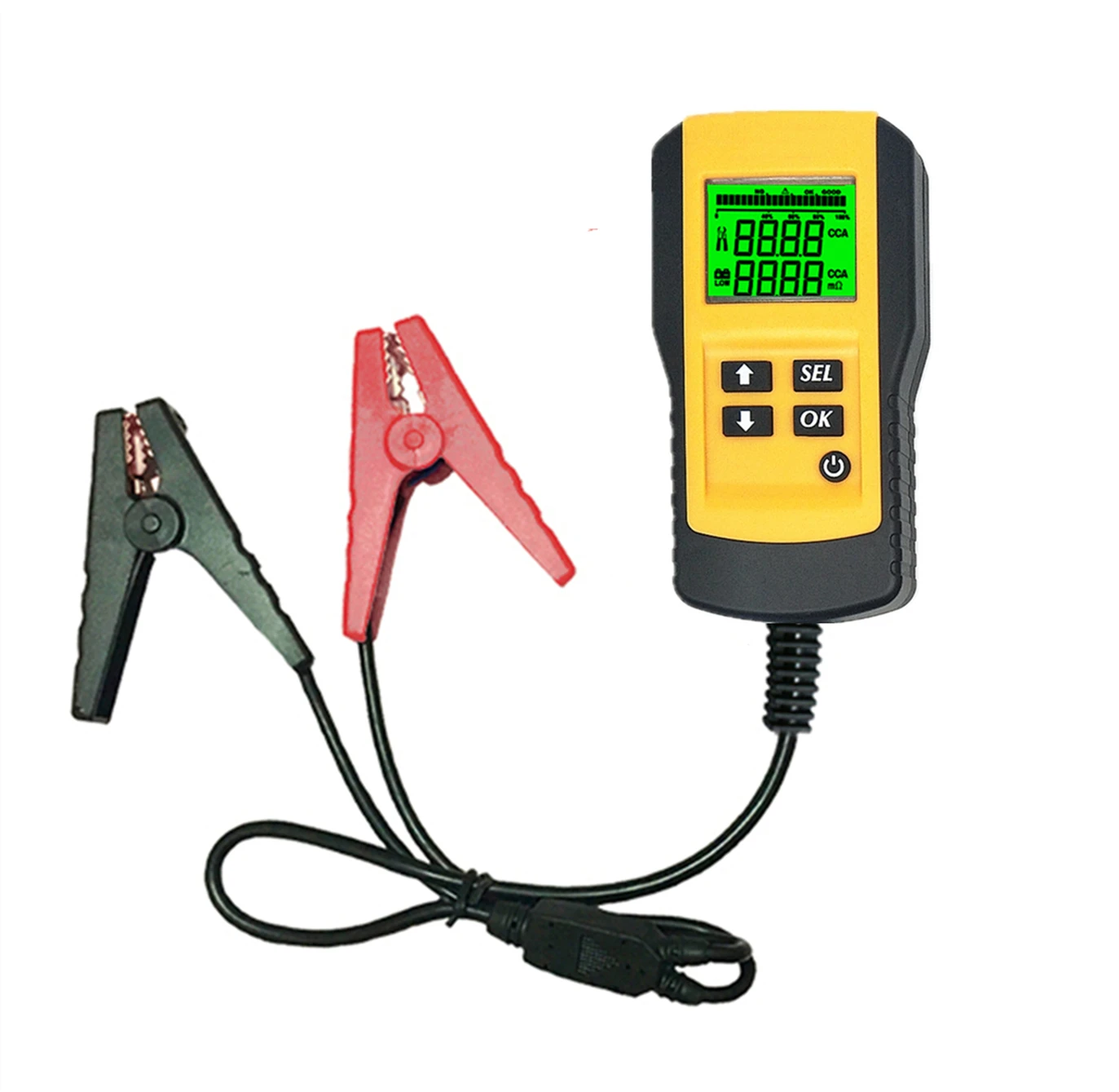 12V Car Lead Acid Battery Analyzer & Automotive Battery Tester Tool - Auto Diagnostic Equipment