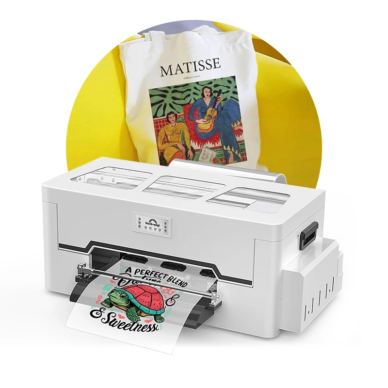 30cm DTF Small Size Direct to Film Digital Textile Printer for T-shirts Fabrics A3 DTF