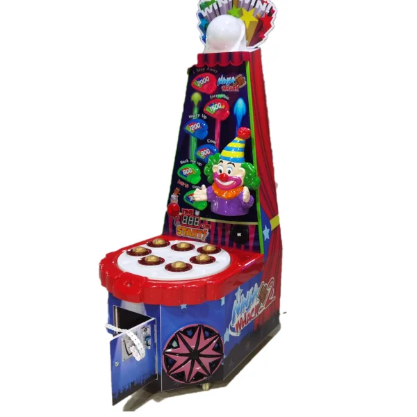 OEM Optional Interactive Redemption Whack a Mole Slot Coin Operated Indoor Amusement Arcade Kids Games Machine for Sale Hall