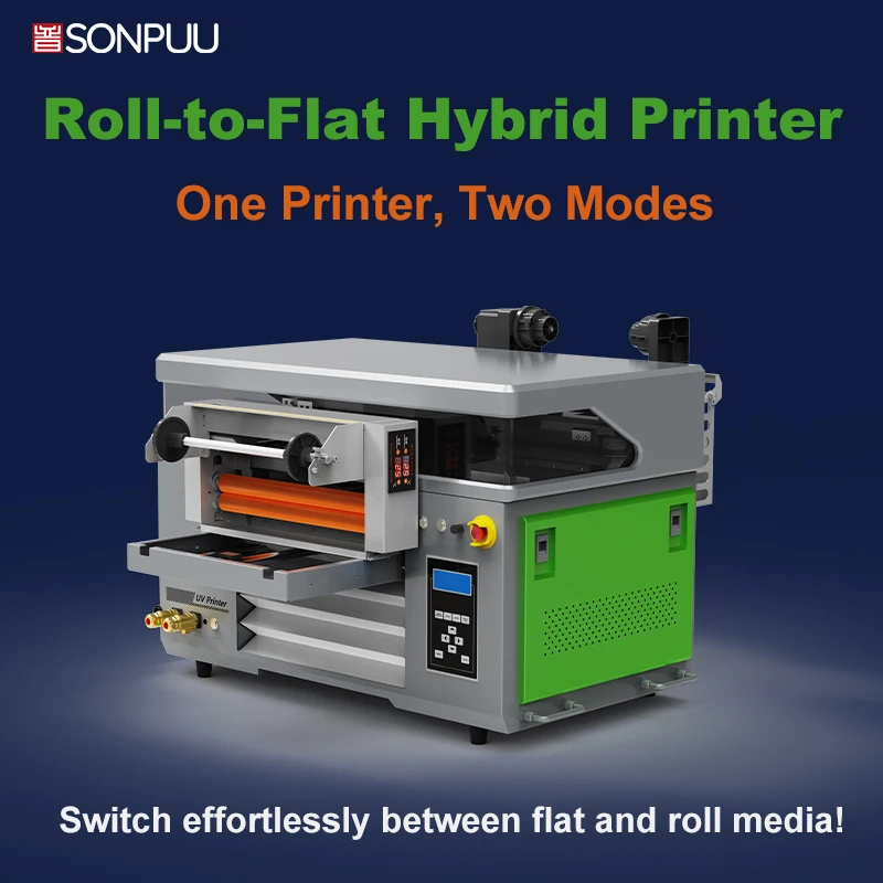 UV Printer 40cm*60cm Small DTF Entrepreneurial Creative Manufacturing Machine for Phone Case Badge Glass Pens Sticker Wood Metal