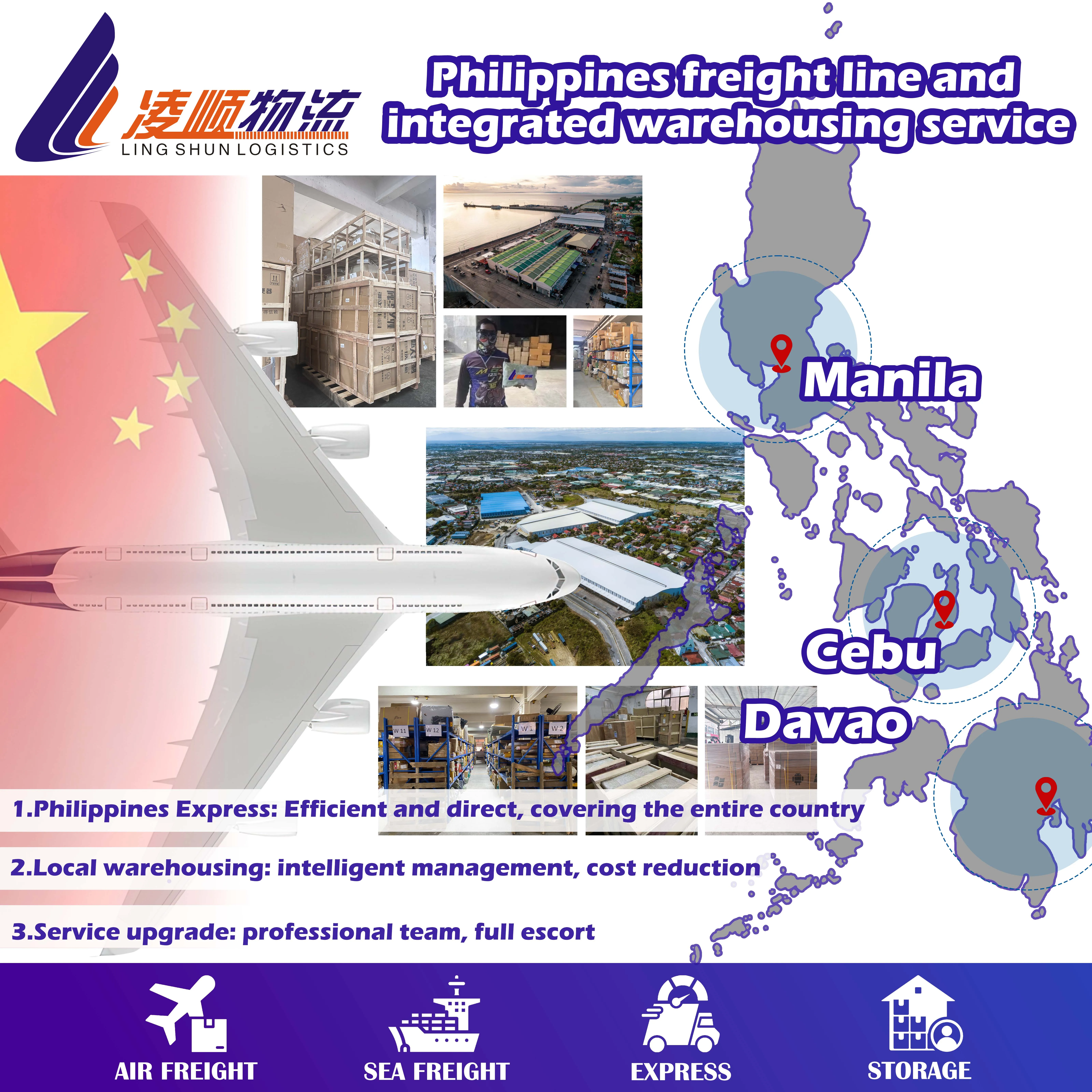 Online Store in Philippines Logistics Services Cash Delivery Express Shipping Agent Dropshipping Suppliers for Reseller Products
