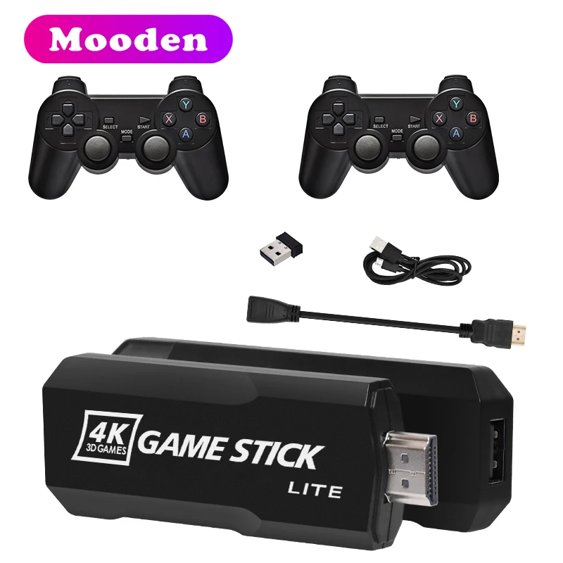 GD10 Game Stick - 4K HD Output with 64GB Memory & 40+simulators