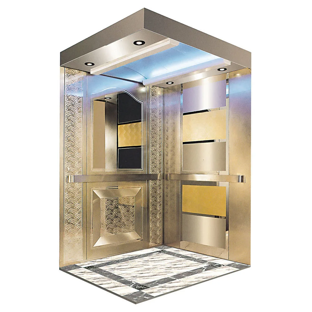 heavy load hospital bed elevator with safety speed