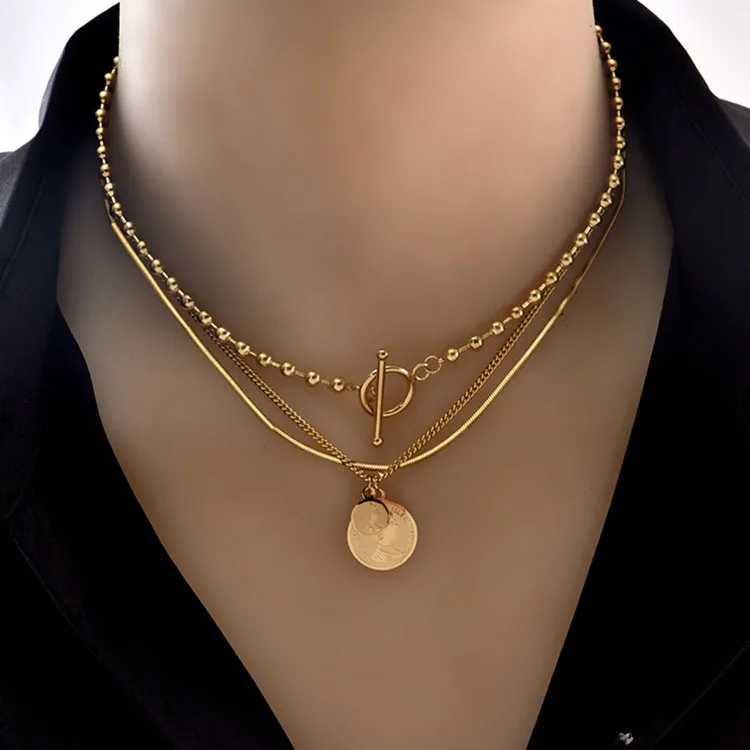 18k Gold Plated Necklace Sets 