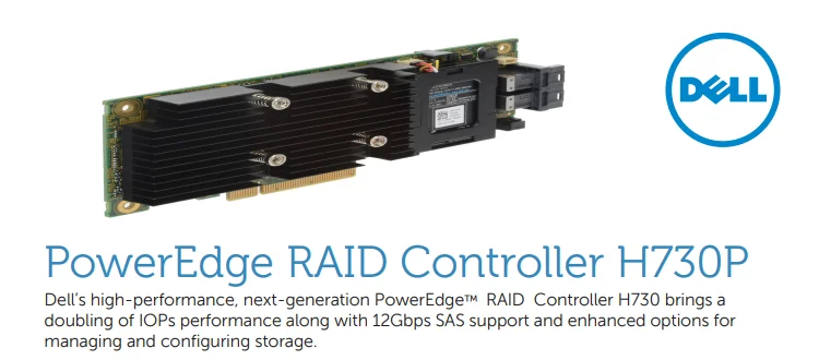 DELL PERC H730P Mini Mono RAID-Controller 12G SAS with 2GB Cache - 07H4CN / 03V42G