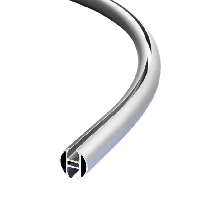 標準サイズ40x20 6061アルミ楕円管カスタマイズアルミ楕円パイプ