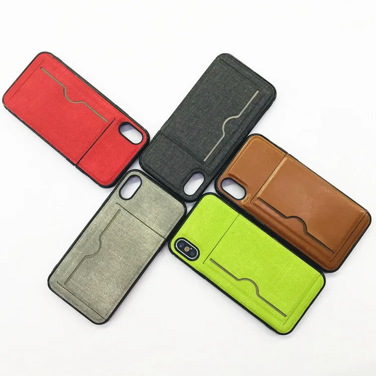 Multi-functional Card Holder Mobile Phone Case For iPhone 11 12 13 14 15 Pro Max Plus Magnetic Kickstand and Flip Case Anti-Drop