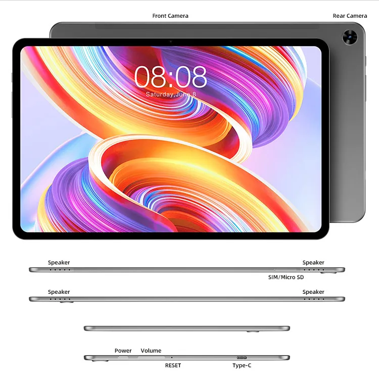 Teclast T50 Game Tablet Pc 11 Inch Unisoc T618 8gb 128gb Dual Camera Octa  Core 4g Lte Android 11 Phone Call Tablets 7500mah - Buy Teclast T50 Game 11  ...