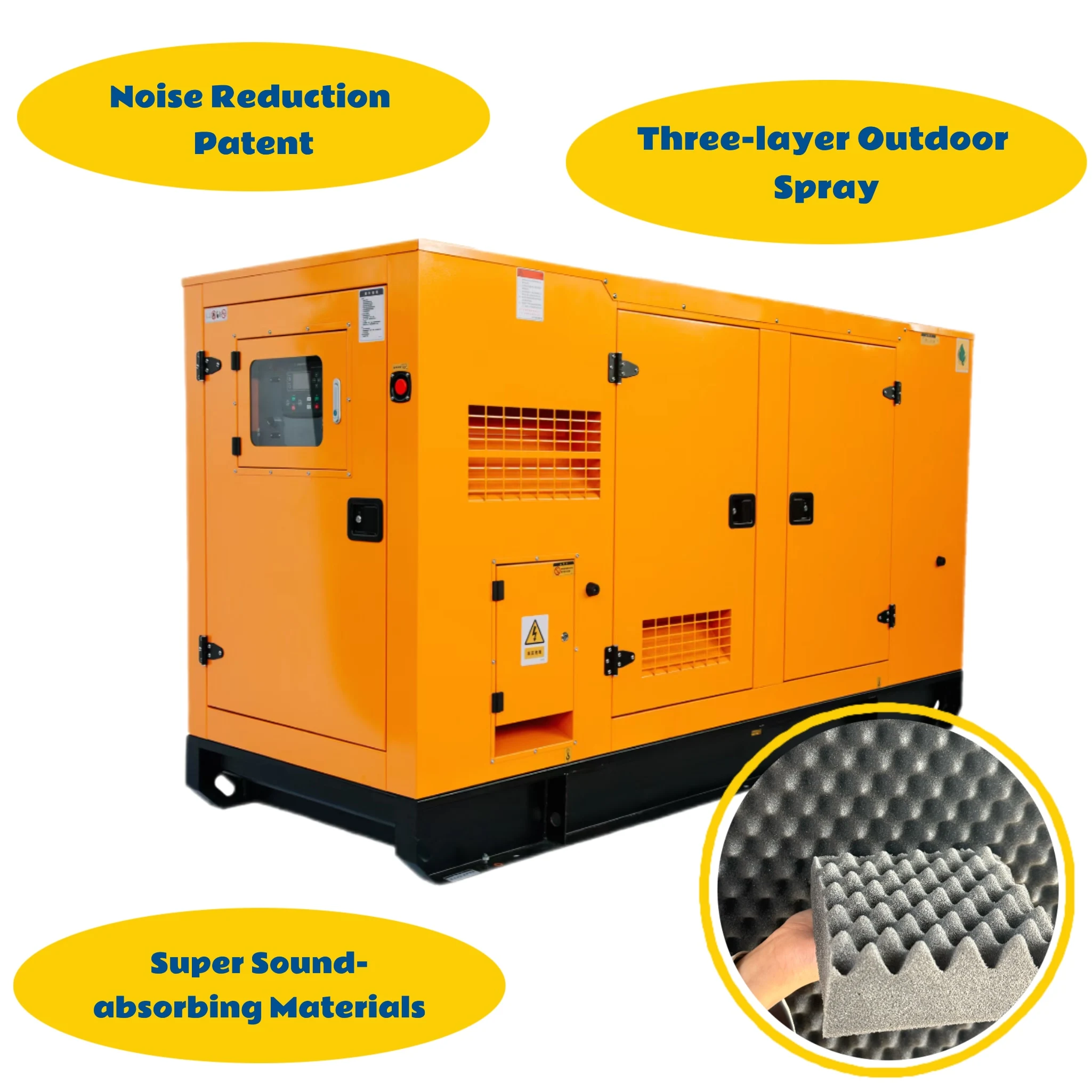 China Generator Price Factory Yuchai Diesel Generator Silent Type 200kW 300kW Three Phase Fuel Generator Smart Control System