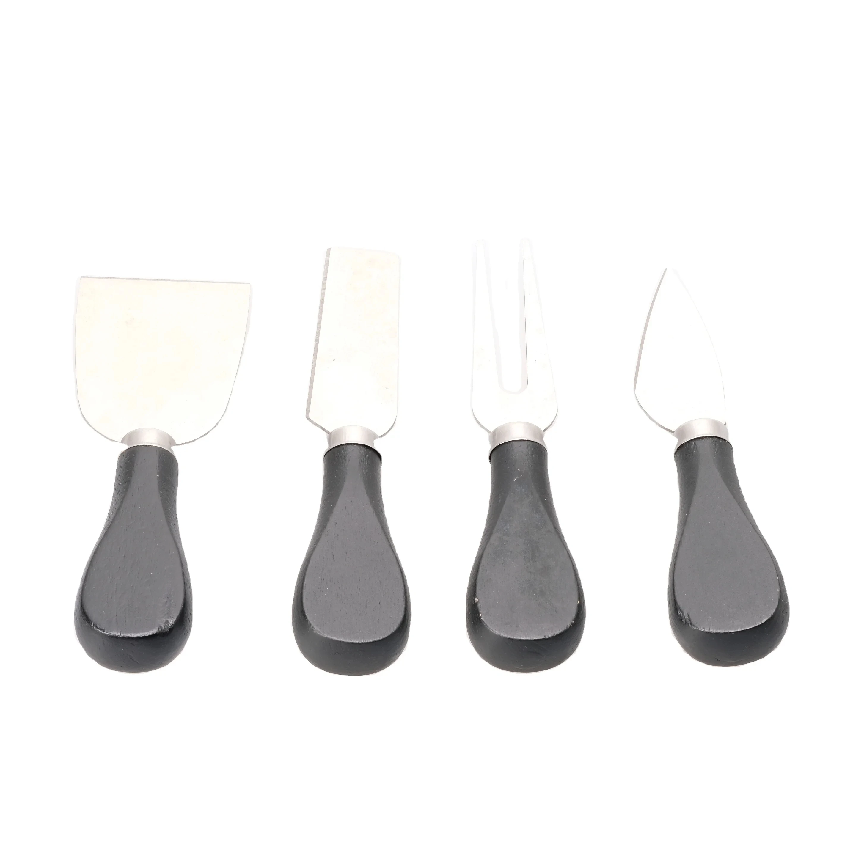 4 Pcs Cheese Knife Set Cheese Knives Bulk 2cr14 Stainless Steel Blade