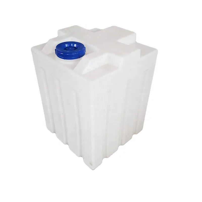 Rectangular 200L Plastic Water Tank with Drain Valve - Durable