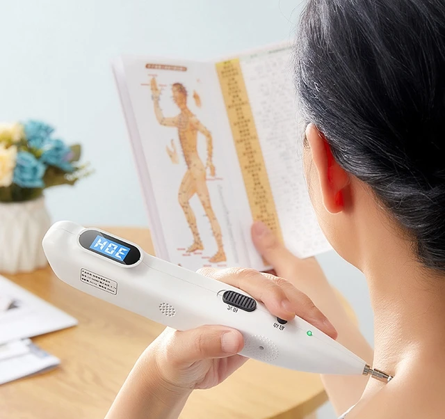Electronic Acupuncture Pen for Pain Relief Acupuncture Point Detect