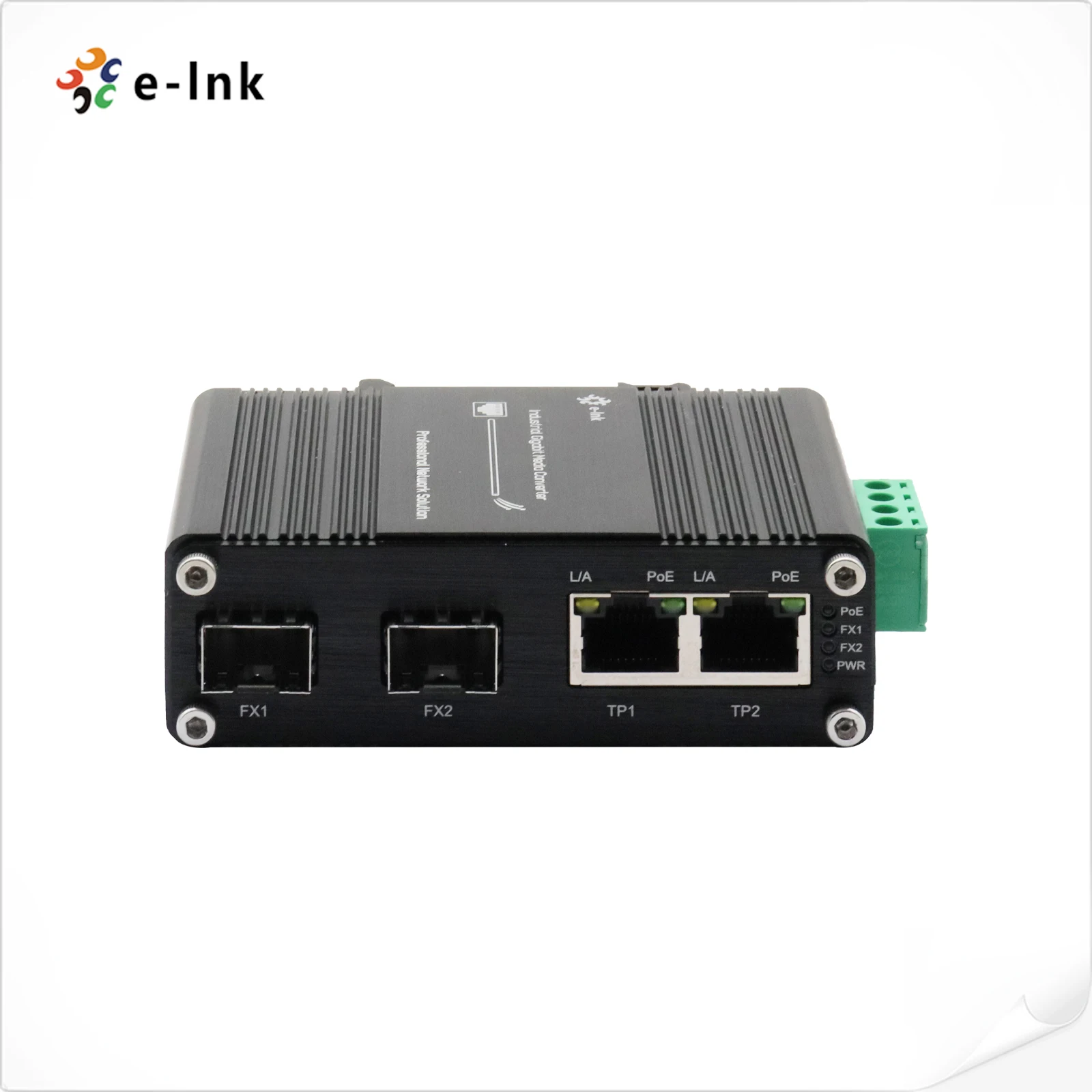 Industrial 4-Port 10/100Base-TX + 1-Port 100BASE-FX Ethernet Switch