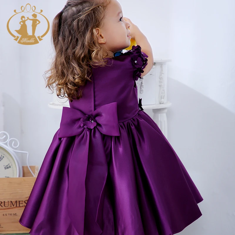 Dark purple sale baby dress