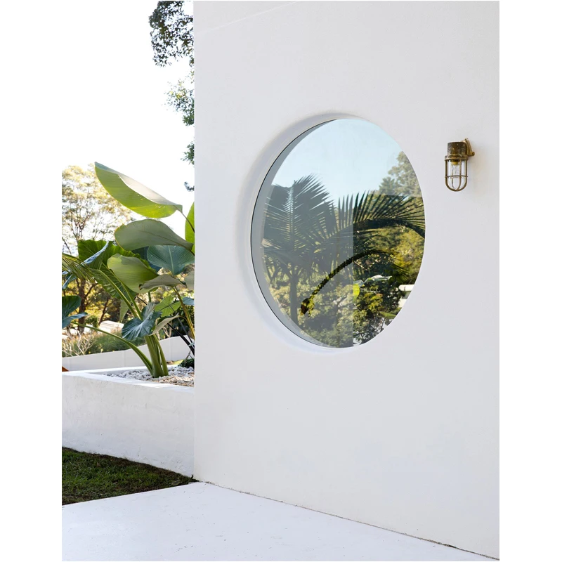 D-TOP SHENZHEN 2023 Box Window Round Round Window Film NEW High Quality Aluminum Circle Glass Window for House