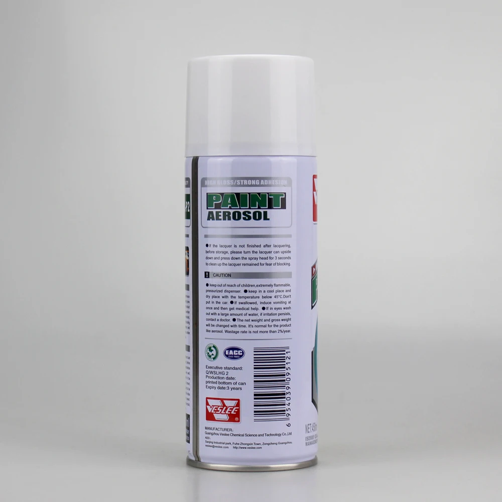 High Luster Metallic Multiple Colors Waterproof Colour Spray Paint for Wood/ Metal/ ABS Plastic/ Glass