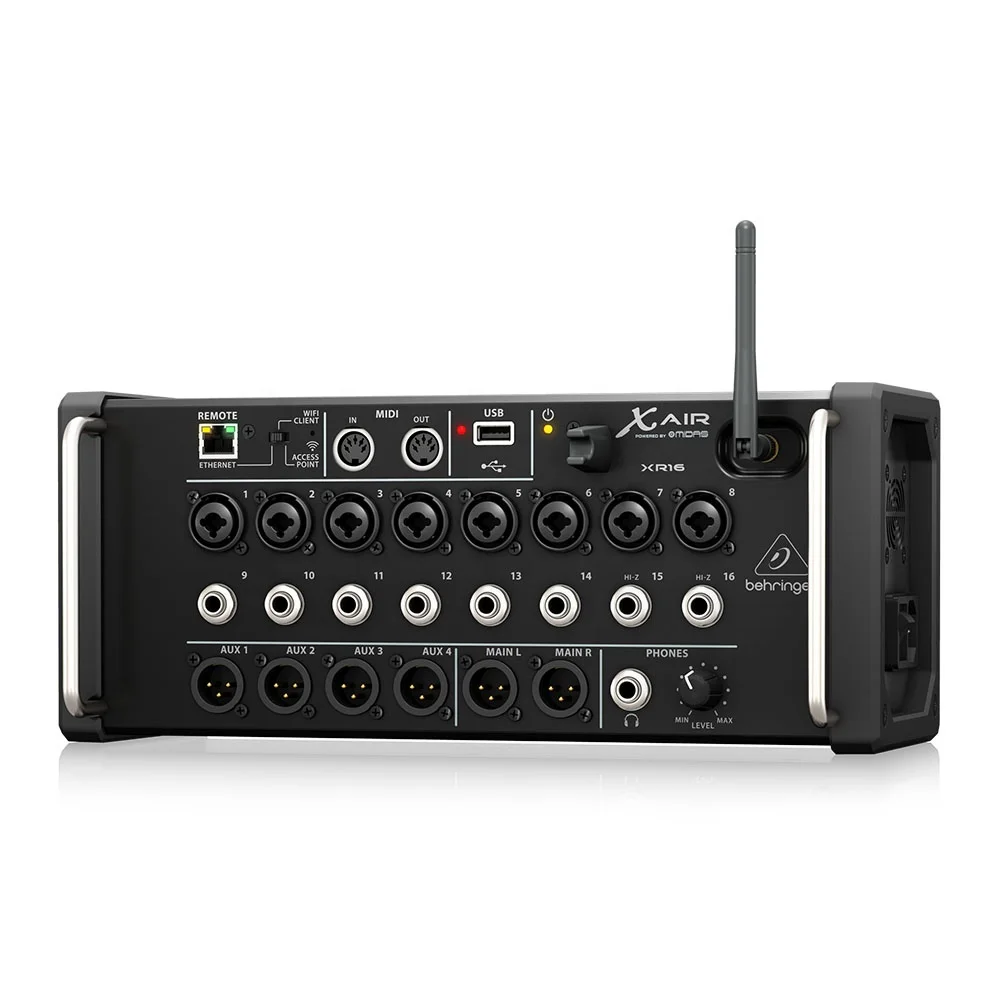 Behringer X Air XR16 - 16-Channel Digital Mixer for Live Sound