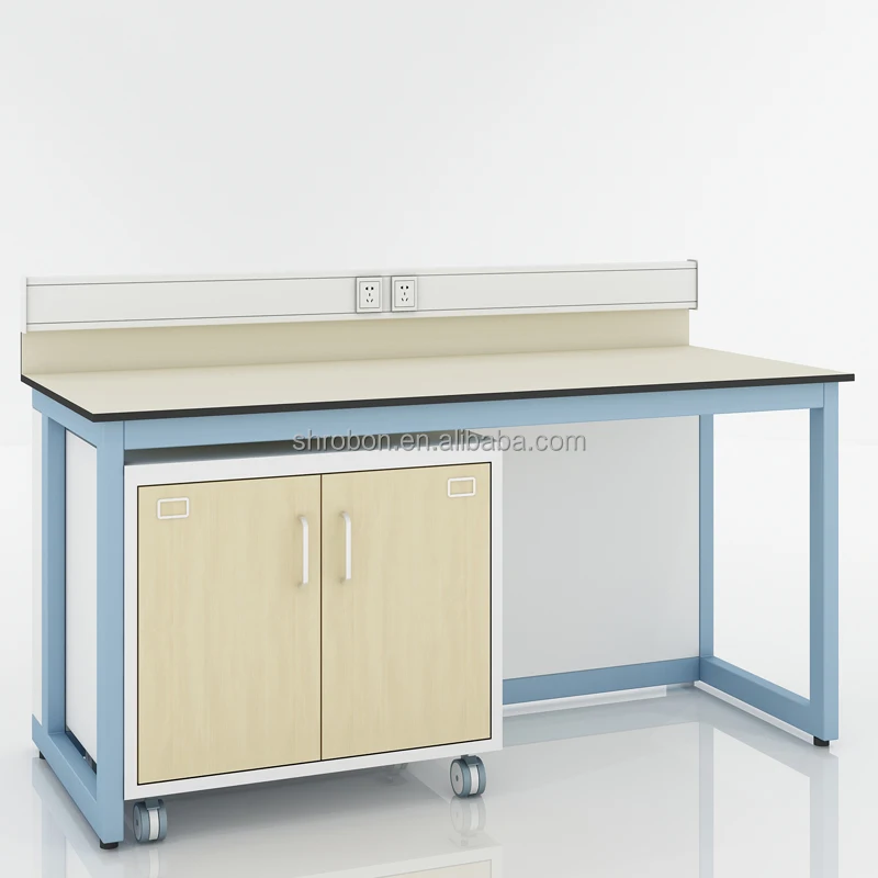 H Cold Rolled Steel Lab Workbench Flexible Configuration Work Bench ...