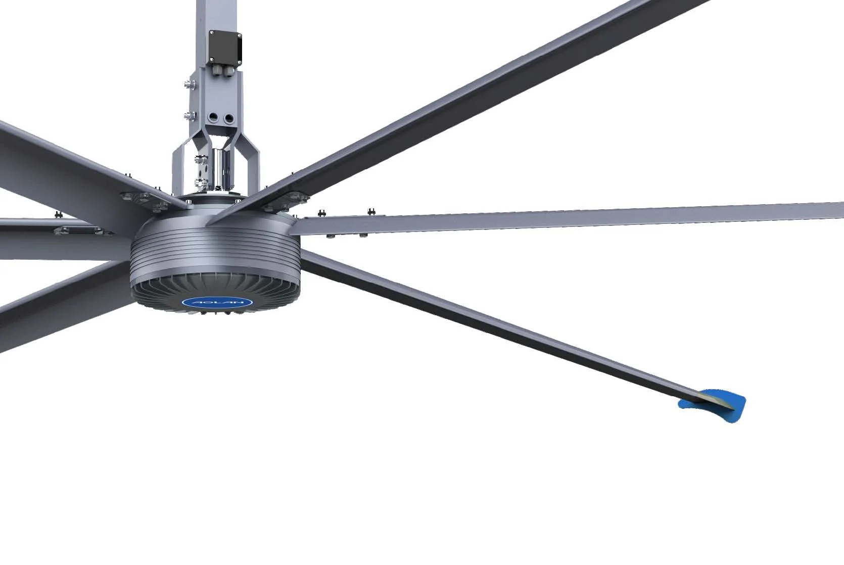 Ceiling Fan, HVLS, 3.7M/5M/7.3M, 3-Phase, IP55 - detail 2