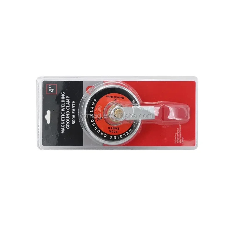 Powerful Strong Magnetic Welding Grounding Device With Rod Magnetic Welding Ground Clamp Magnet Base 16LBS 65LBSeB Gallium Metal