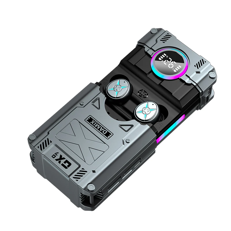 True Wireless DX 07 Black Earbuds With Power Bank Wholesale