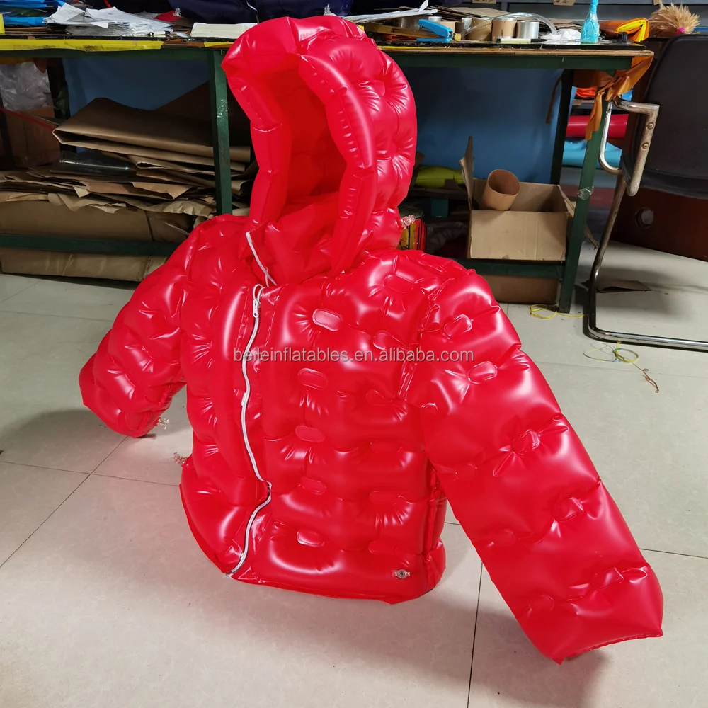 Source BeiLe Customized blue PVC inflatable down jacket for sale on  m.