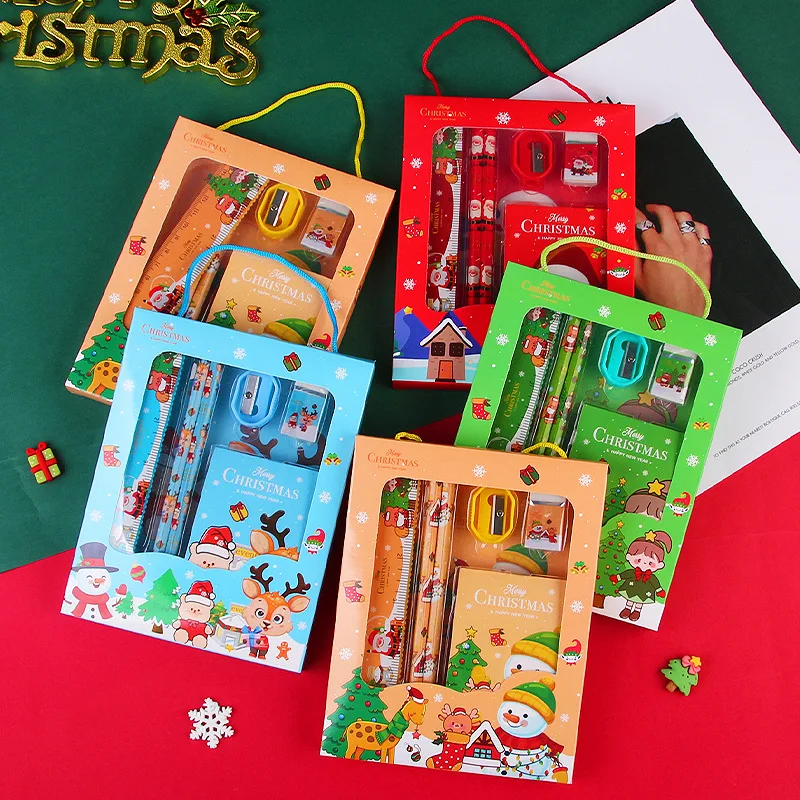 Christmas Gift Stationery Set Children School Supplies Stationery