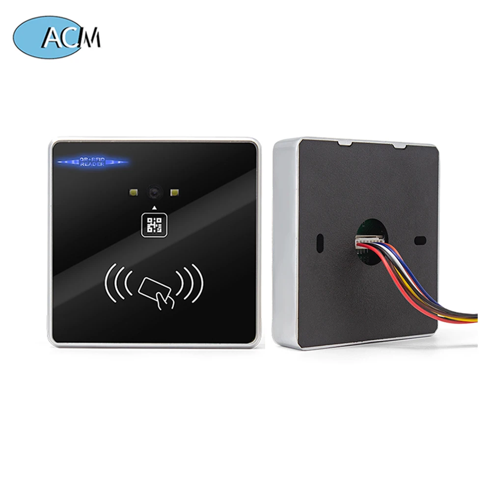 Automatic Sensing Quick Response Rfid Reader Wiegand 125khz EM Proximity Card Access Control Linux System QR Code Reader
