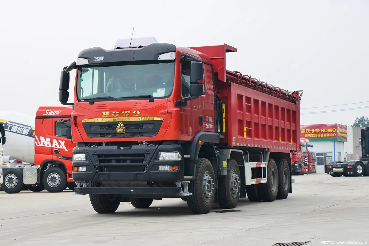 HOWO tipper truck 12 wheels factory