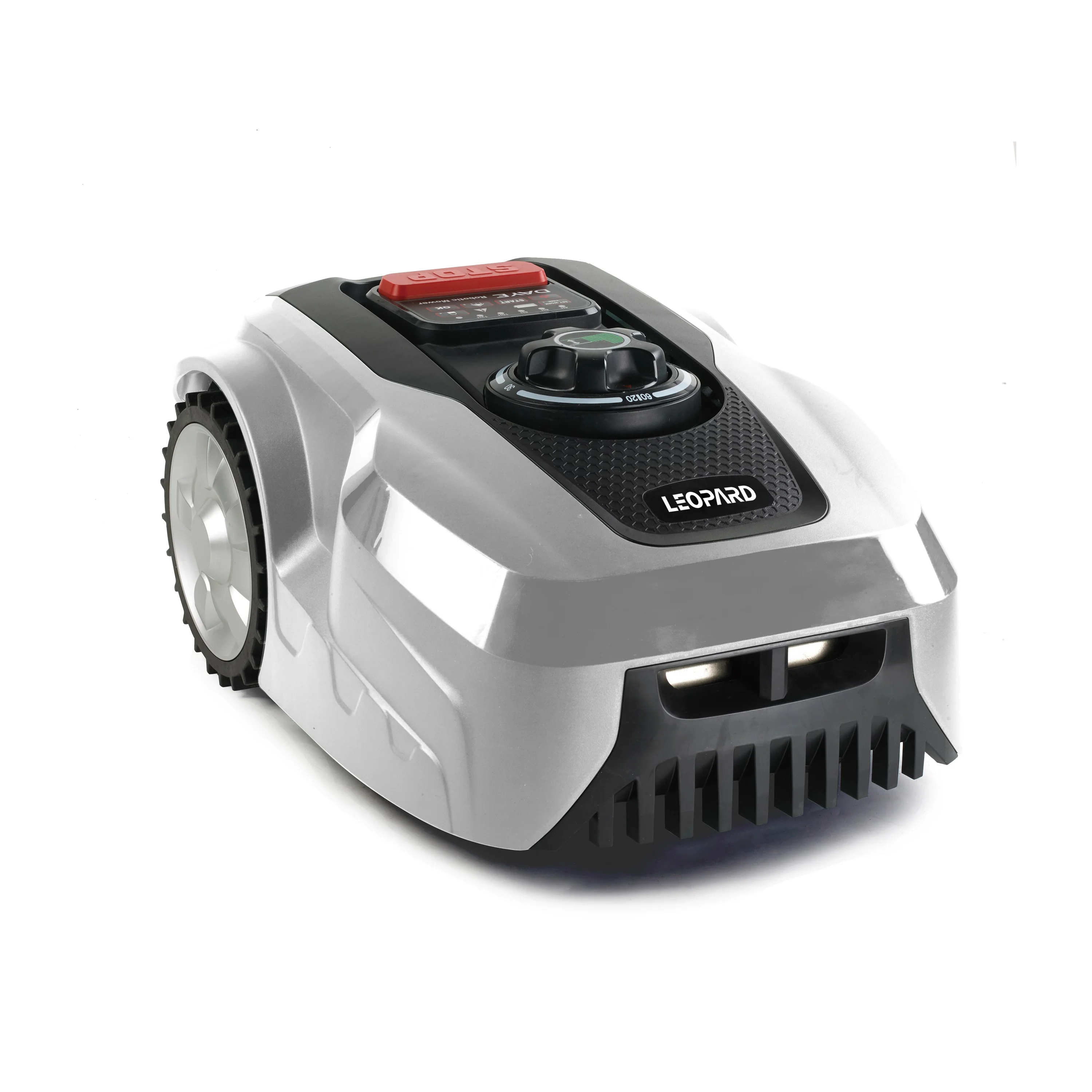 Leopard 20v Lithium Smart Robotic Lawn Mower Lcd Display Lprm016 Up To
