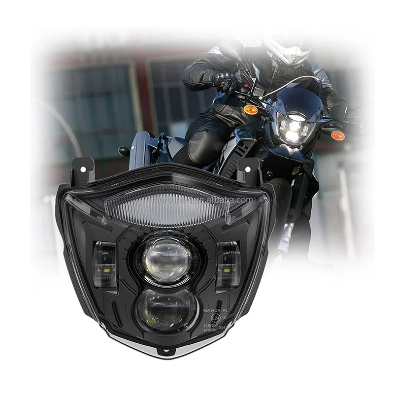 Emark Motorcycle Led Light for 2004-2016 Yamaha XT660X Accessories XT 660 X R Moto Bike Led Headlight for Yamaha XT660R Parts