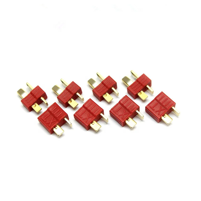 20 Stück Anti-Rutsch Deans Stecker T-Stecker – Für RC LiPo Akkus, ESC & Motor