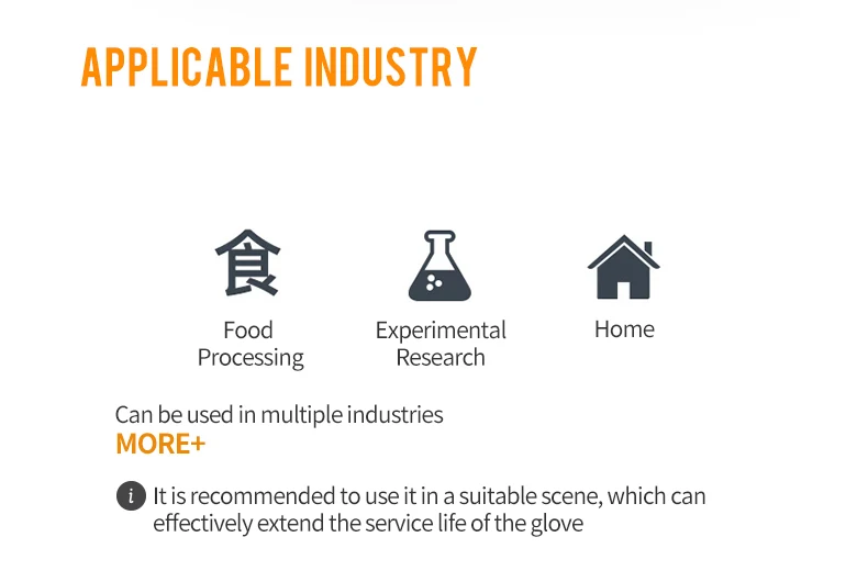 G19 Food Grade Bulk Nitrile Gloves Spot Wholesale Synthesis Nitrile