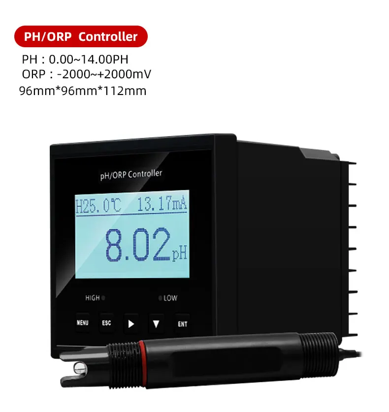 Industrial Hydroponics 4-20ma Liquid Orp Ph Industry Water Analysis ...