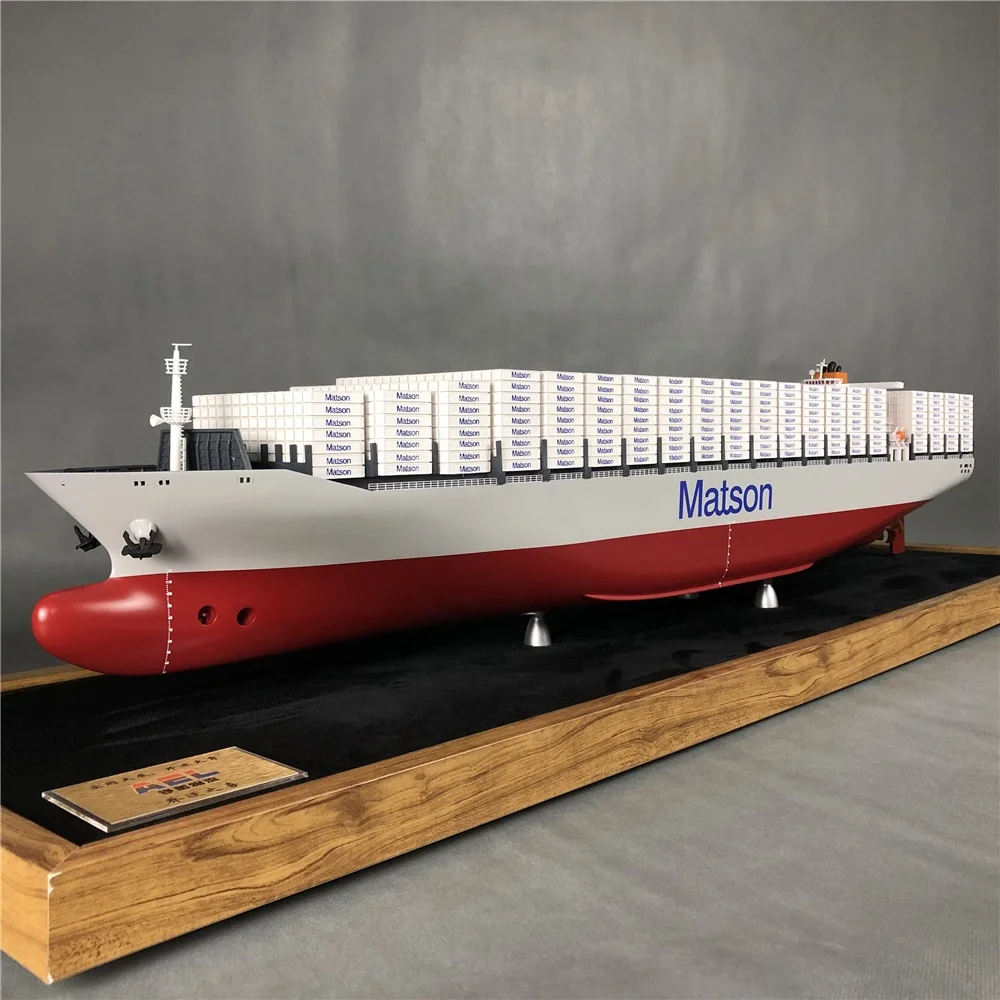 127cm Maston container ship Custom shipping model Azimut O.A.S shipmodel