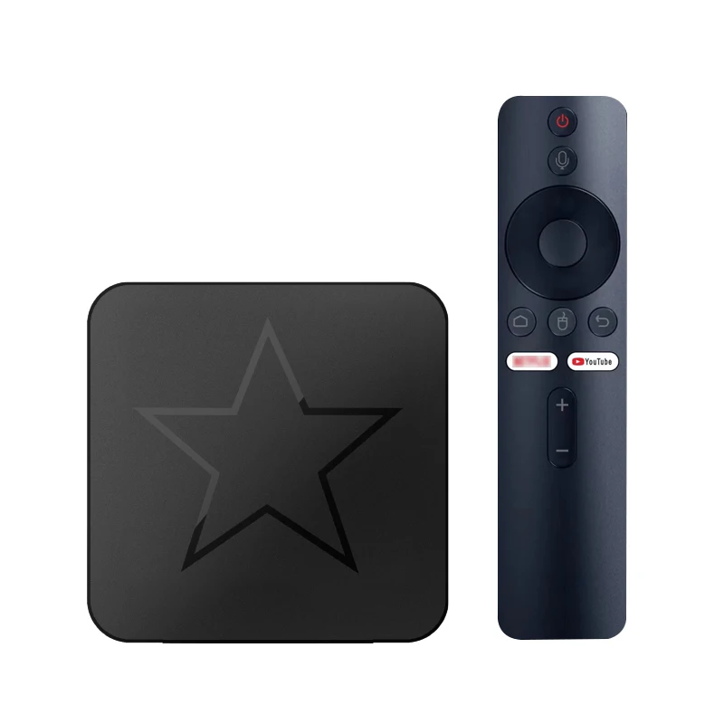 Q7 ATV UI Android TV Box - 4K Set Top Box with Dual WiFi, Voice