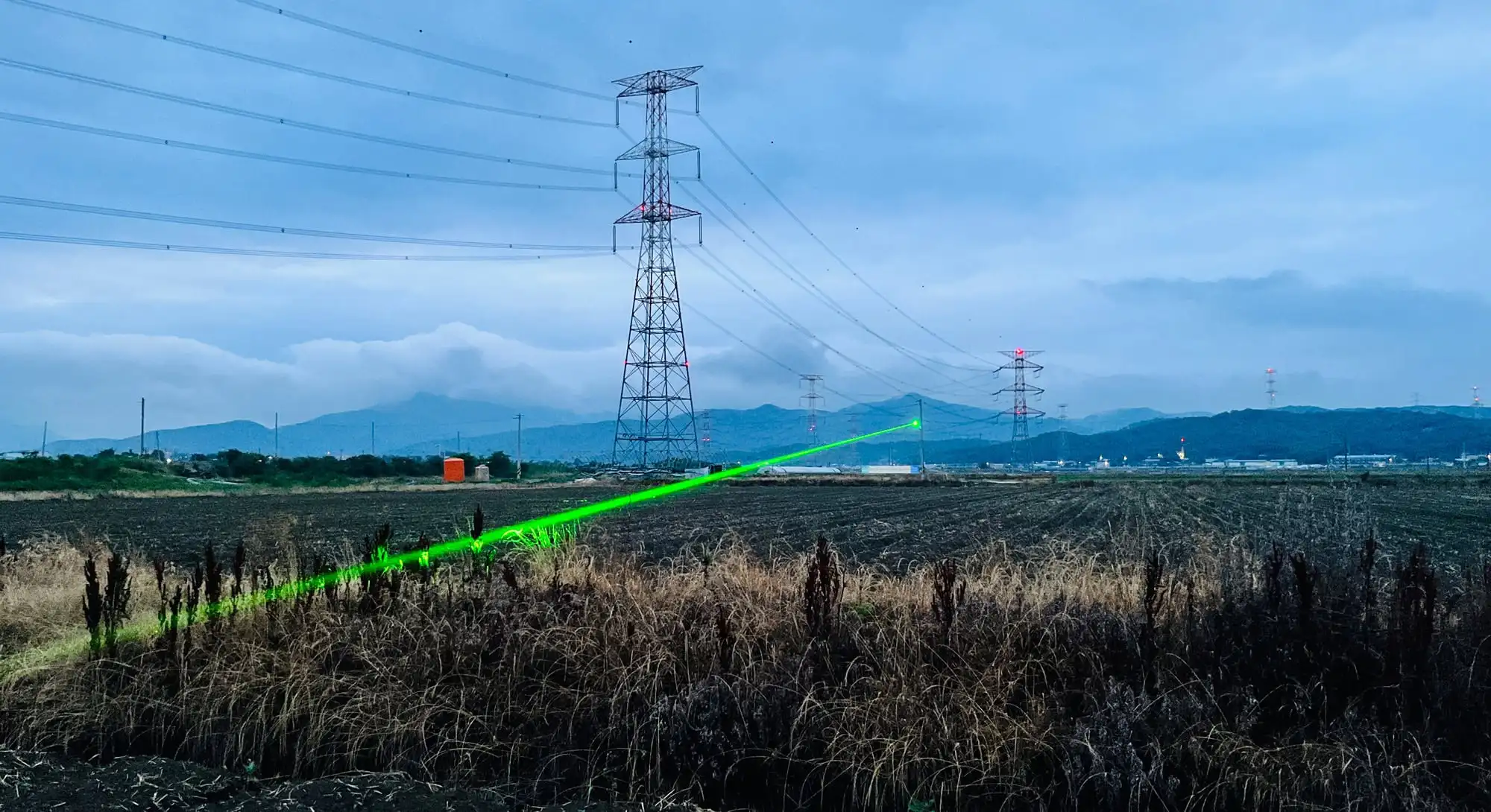 360° Continuous Rotation PTZ Control Laser Repel air Birds for Farmland/agriculture/orchard