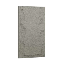 Free Sample Polyurethane Faux Stone Panel Good Quality 1200*600*25 PU Stone Three Dimensions