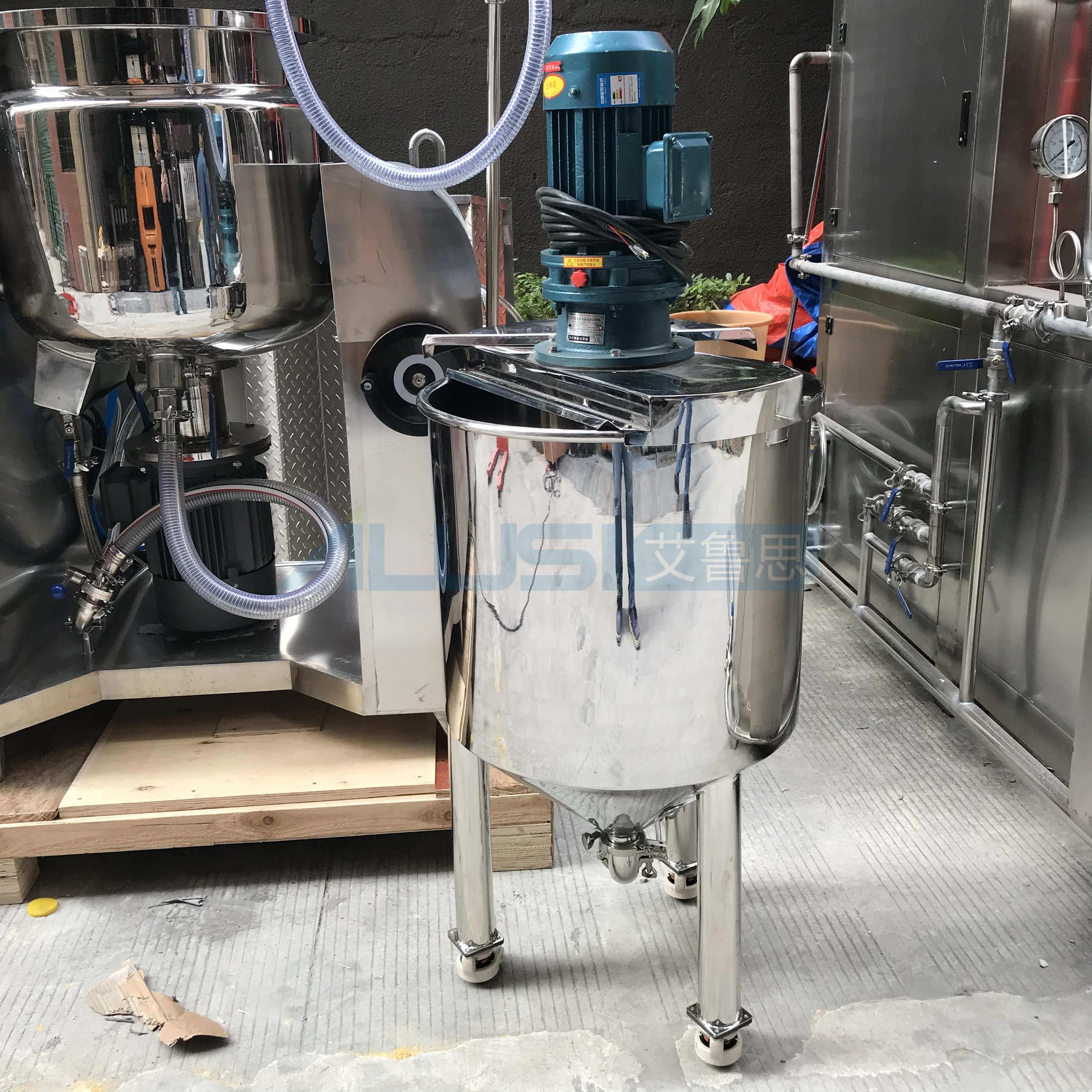 2022 г., вакуумный эмульгатор, вазелиновое масло, линия по производству зубной пасты, машина для производства растительной пасты, машина для полировки обуви, крема