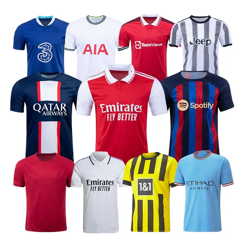 2023 Customized Soccer Wear Newly Design Style Quick Dry Shirt Men ...