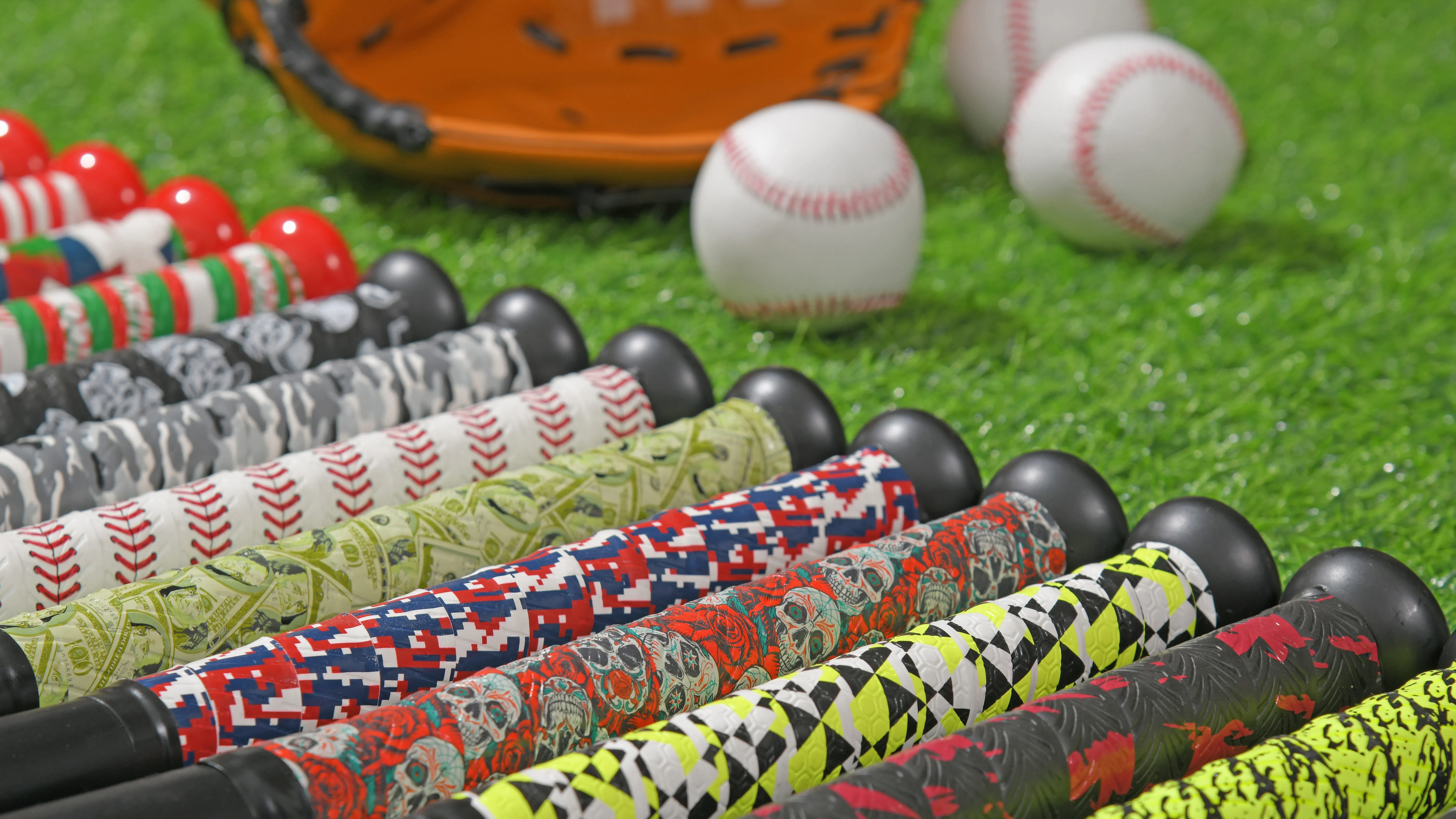 High Quality Customized Soft Pu Antislip Baseball Softball Bat Grip