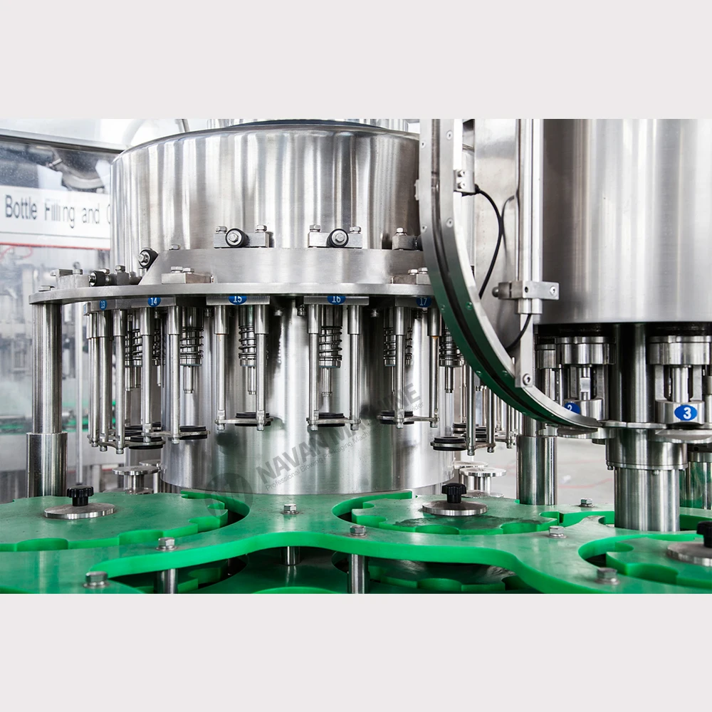 Low Price Automatic Champagne Drinking Carbonated Wine Bottle Filling Machine details