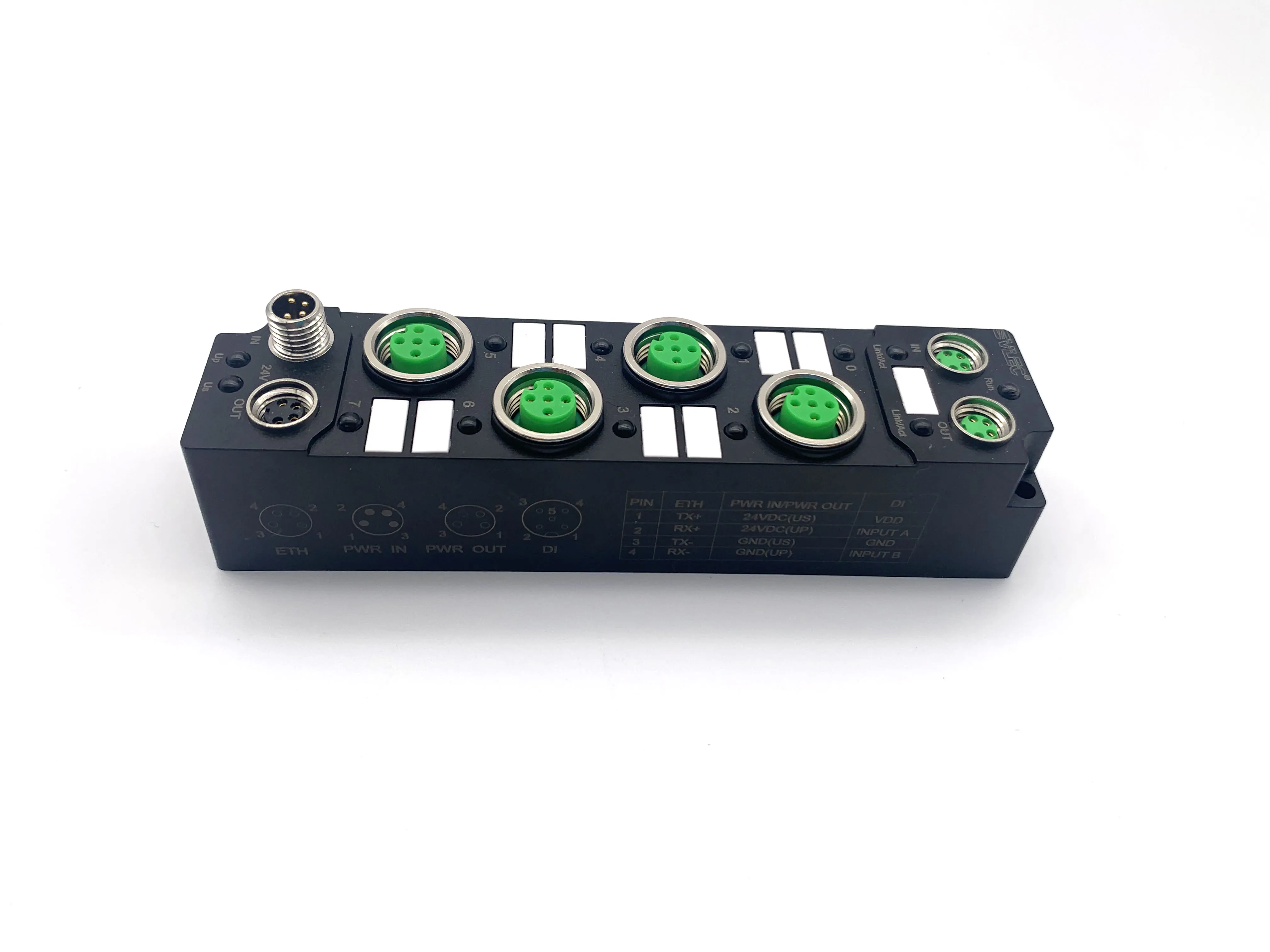 SVLEC Compact IO Module - IP67 Waterproof & 4 M12 Ports
