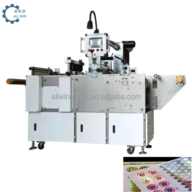 Hologram Label Die Cutting Machine Roll to Roll Label Die Cutting ...