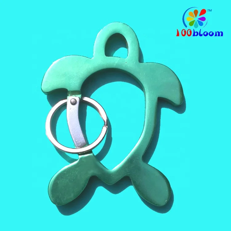 China Hardware Products Factory Retail or Wholesale Promotional Keychain Aluminum Hook Honu Turtle Carabiner Clip