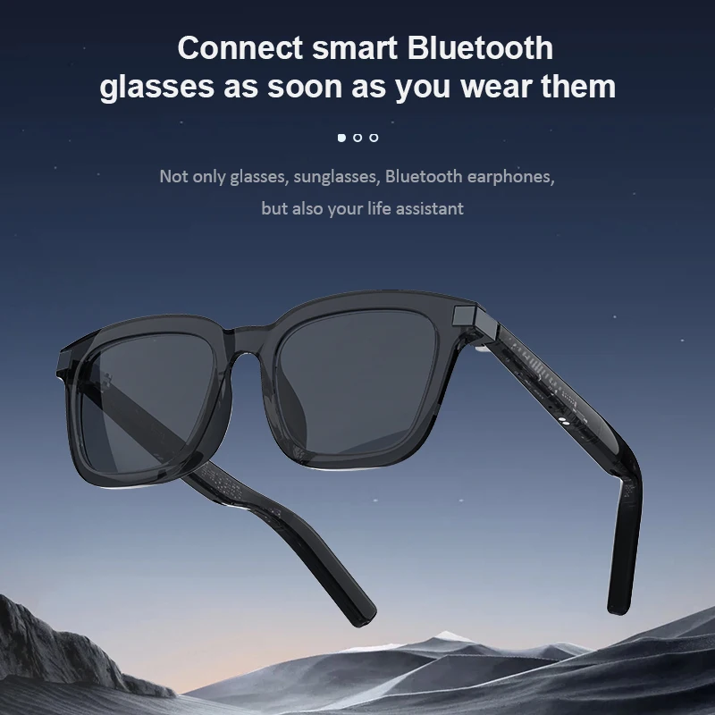 High Quality Customized Smart Sunglasses Wireless Smart Wearable Headset  Glasses G06