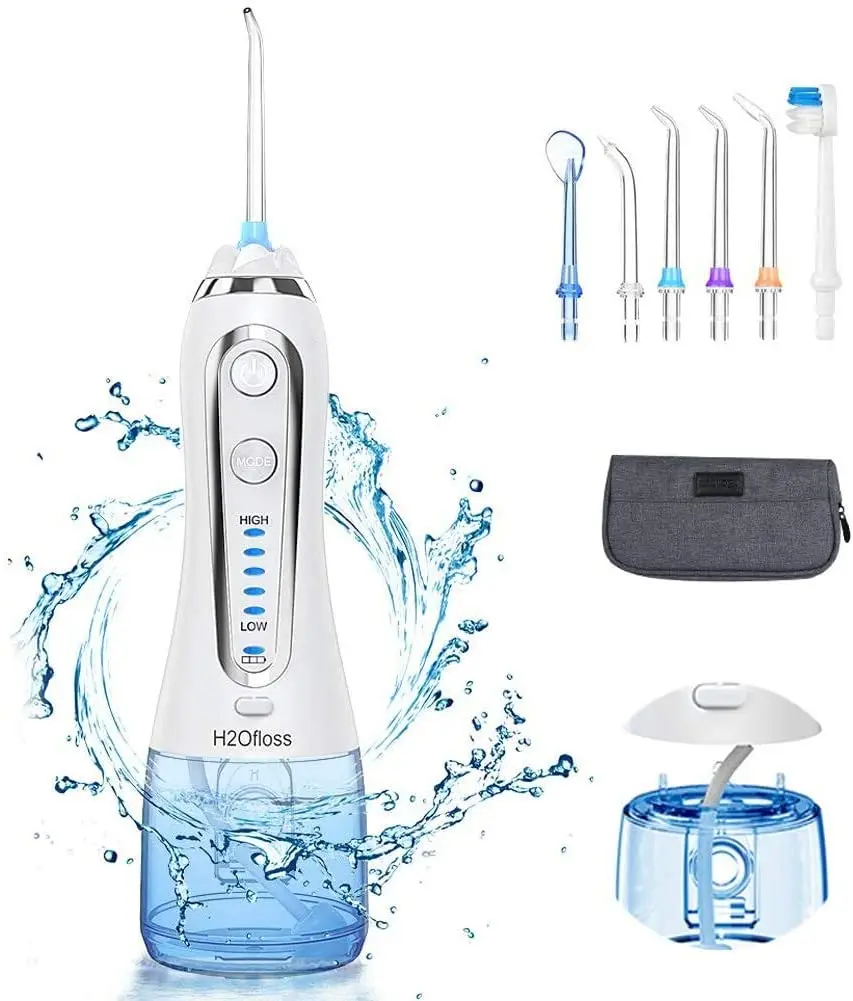 H2ofloss hf 6. Ирригатор h2ofloss HF-6. Ирригатор Water Flosser. Ирригатор для полости рта h2ofloss. Ipx7 ирригатор.