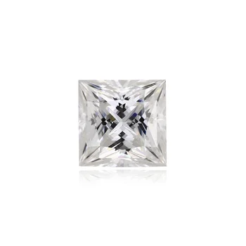 Top Quality Megan gems Wholesale huge stock loose Princess cut round brilliant DEFGH Color Moissanite diamond for jewelry