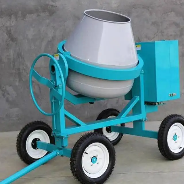 Concrete Mixer With Pump Tractor Mounted Cement Mixers / Self Loading Concrete Mixer With Pump